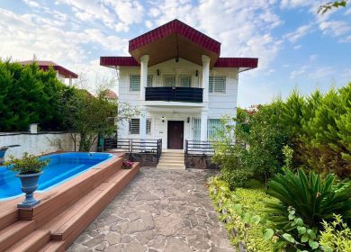 خرید ویلا مبله استخر دار در حاجی آباد نور | ۲۳۰ متر