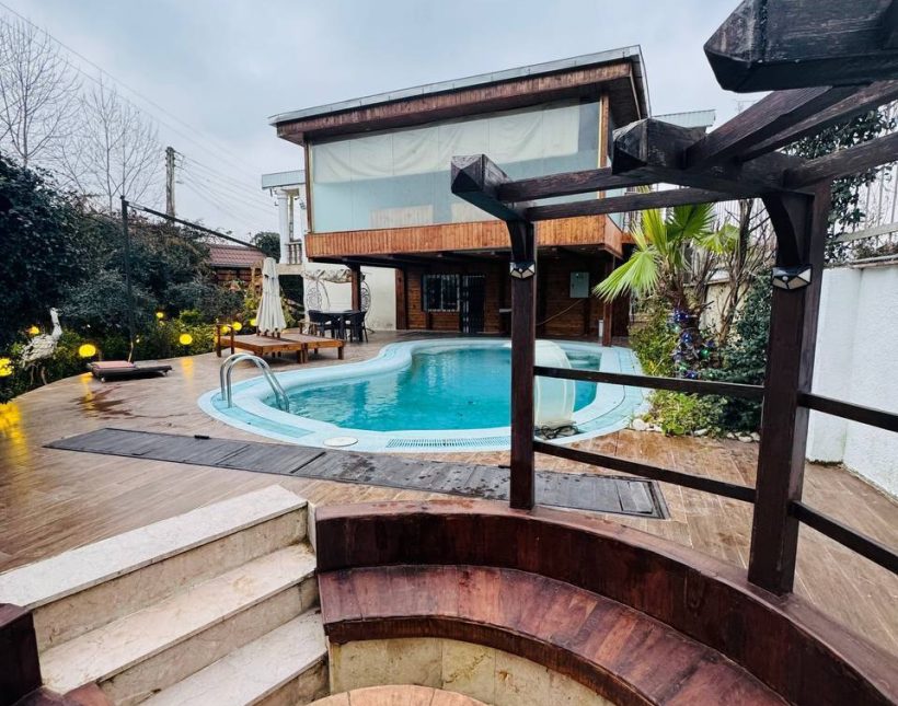 خرید باغ ویلا ۵۰۰ متر زمین اقساطی جنگلی امیرآباد چمستان | ۵۰۰ متر