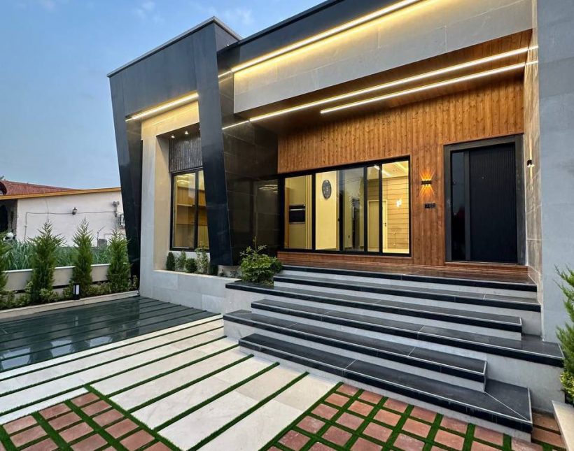 خرید ویلا فلت ۲۳۰ متر زمین در سید کلا چمستان | ۲۳۰ متر