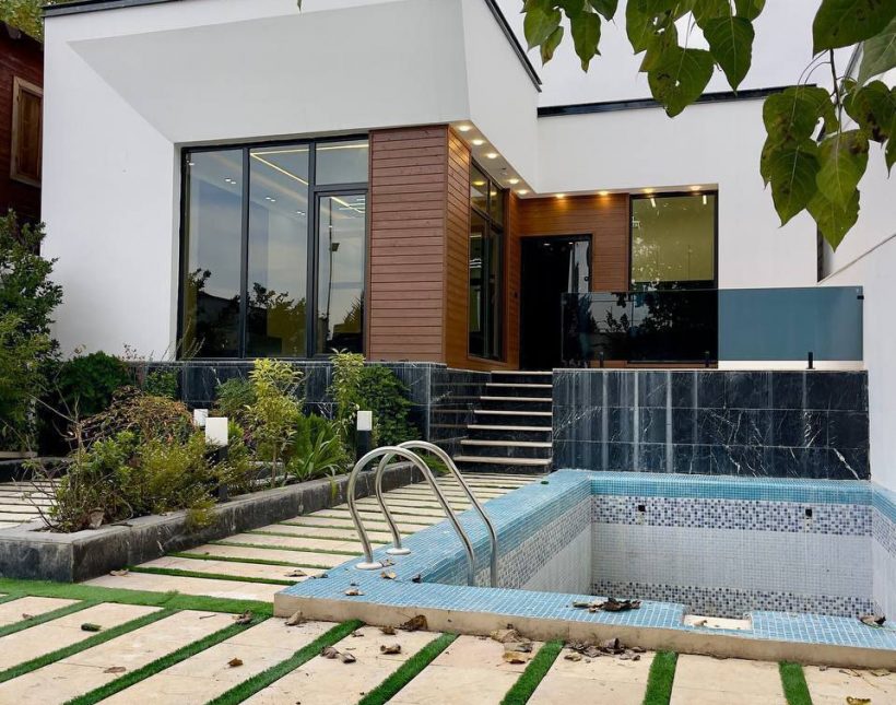 خرید ویلا مدرن استخر دار در آپادانا چمستان | ۲۵۰ متر