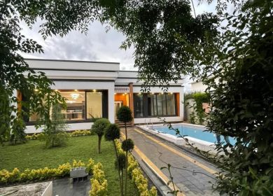 خرید ویلا باغ مدرن ۶۰۰ متری در امیر آباد چمستان | ۶۰۰ متر