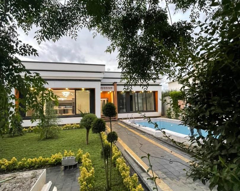 خرید ویلا باغ مدرن ۶۰۰ متری در امیر آباد چمستان | ۶۰۰ متر