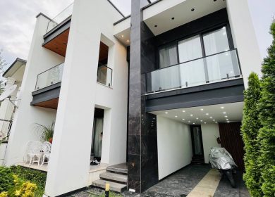 خرید ویلای مدرن با روف و قطعه ۱ جنگل در نور الیمالات | ۲۵۰ متر