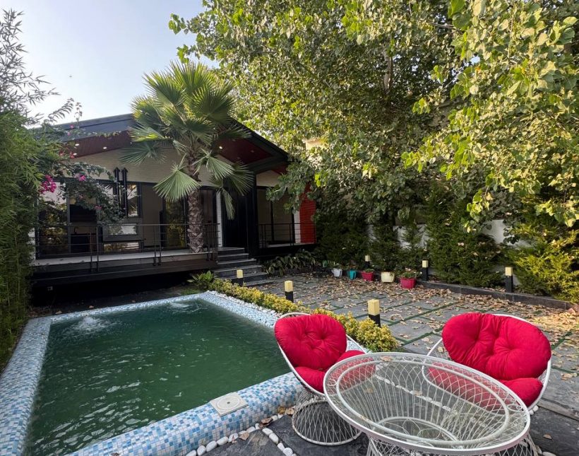 فروش ویلا شهرکی استخر دار در چمستان نعمت‌آباد | ۳۲۰ متر