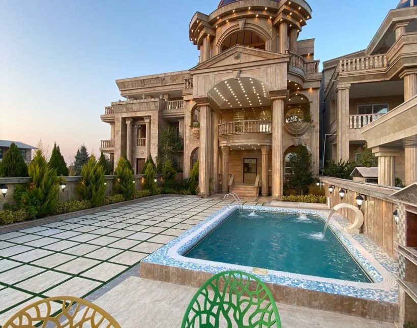 خرید ویلا کاخ ۳۰۰ متری در امیر آباد چمستان | ۳۰۰ متر