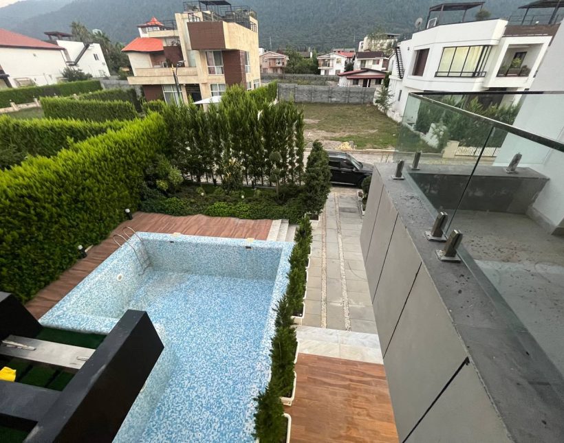 خرید ویلا دوبلکس نما مدرن شهرک برند منطقه نخ شمال نوشهر | 600 متر