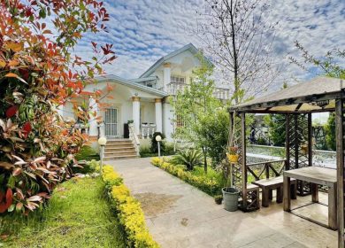 خرید ویلا باغ استخر دار ۴۰۰ متری شهرکی سند دار | ۴۰۰ متر