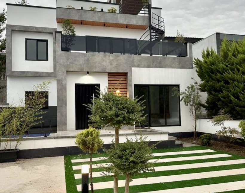 خرید ویلا ۲۵۰ متری کردآباد روف بهمراه جکوزی | ۲۵۰ متر