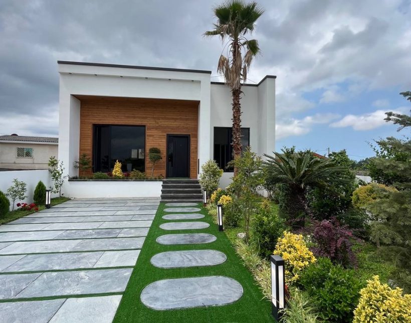 خرید ویلا فلت نما مدرن ۲۴۰ متری الیمالات جنگلی | ۲۴۰ متر