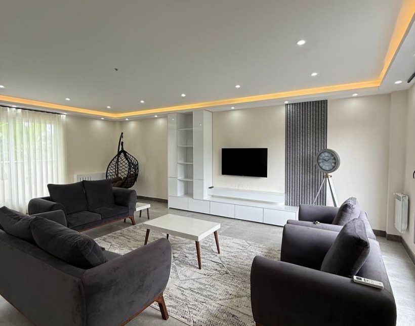 خرید ویلا فلت مدرن در منطقه جنگلی همصفا چمستان | 338 متر