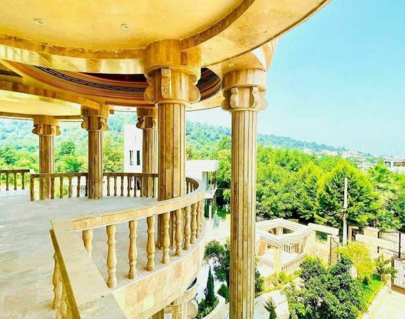 خرید کاخ ویلا نما سنگ ۶۰۰ متری پلاک ۱ جنگل | ۶۰۰ متر
