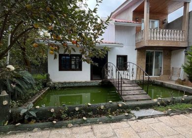 خرید ویلا باغ استخردار آهودشت چمستان شهرکی با سند تک برگ | 450 متر