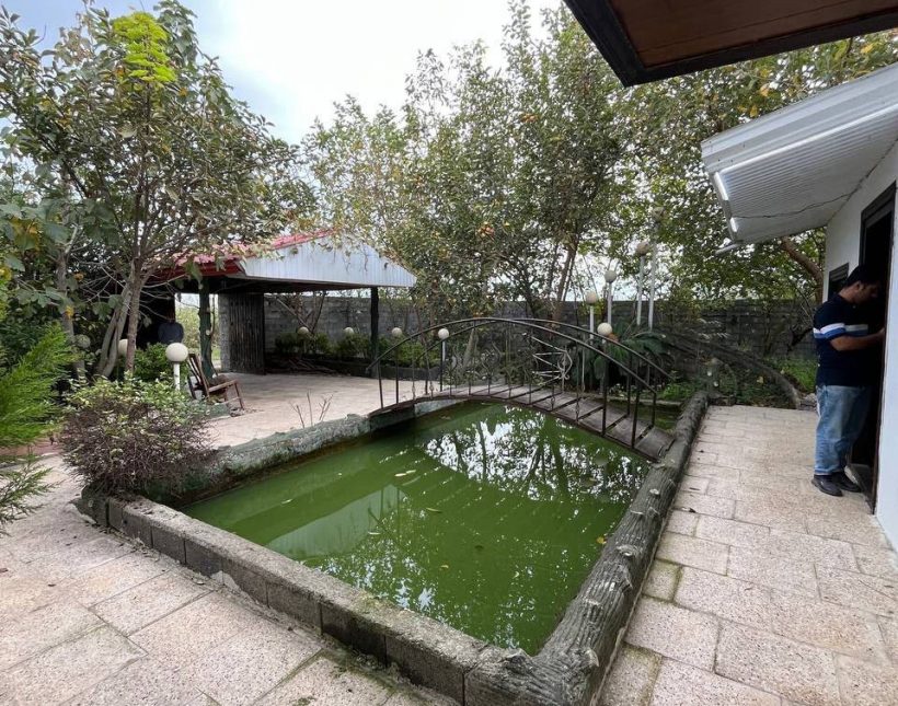 خرید ویلا باغ استخردار آهودشت چمستان شهرکی با سند تک برگ | 450 متر