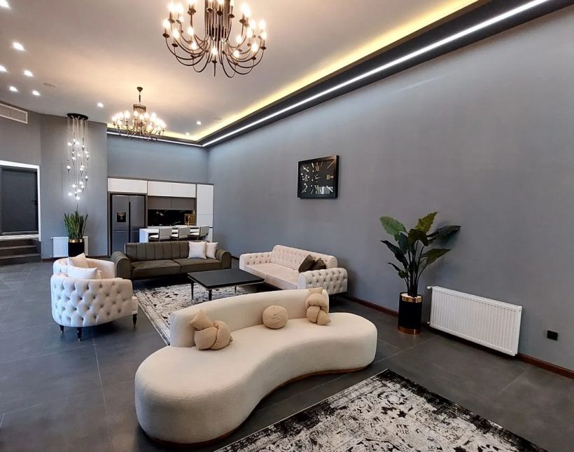 خرید ویلا فلت مدرن استخردار فول فرنیش شهرکی همصفا | ۳۰۰ متر