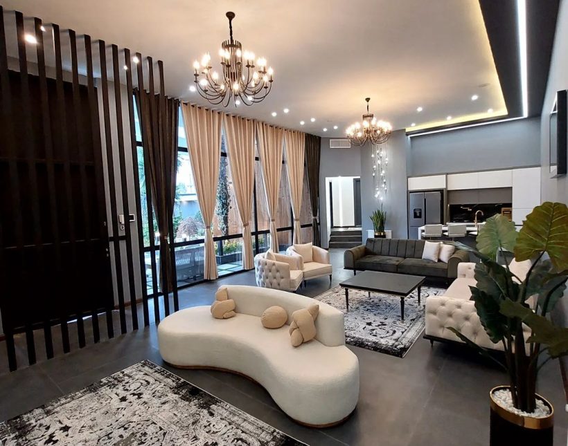 خرید ویلا فلت مدرن استخردار فول فرنیش شهرکی همصفا | ۳۰۰ متر