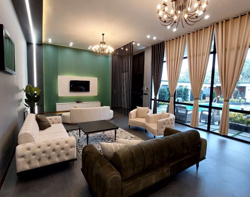 خرید ویلا فلت مدرن استخردار فول فرنیش شهرکی همصفا | ۳۰۰ متر