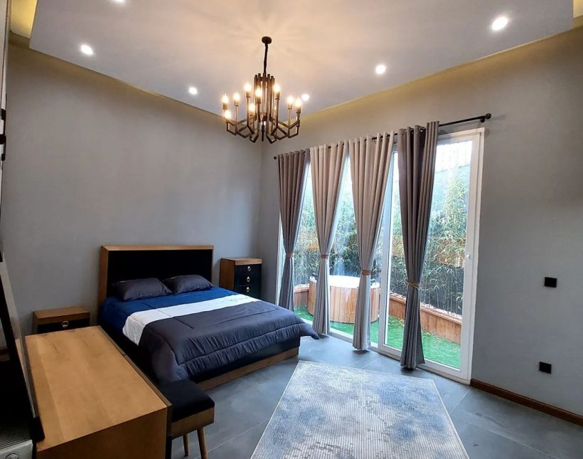 خرید ویلا فلت مدرن استخردار فول فرنیش شهرکی همصفا | ۳۰۰ متر