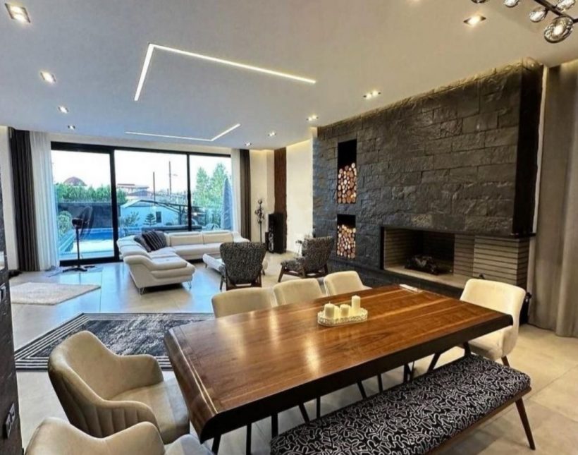 خرید ویلا گنجیاب نور ۳۵۰ متری دوبلکس استخردار شهرک جنگلی | ۳۵۰ متر