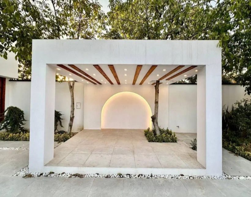 خرید ویلا در نور ۳۵۰ متری مدرن هوشمند استخردار | ۳۵۰ متر