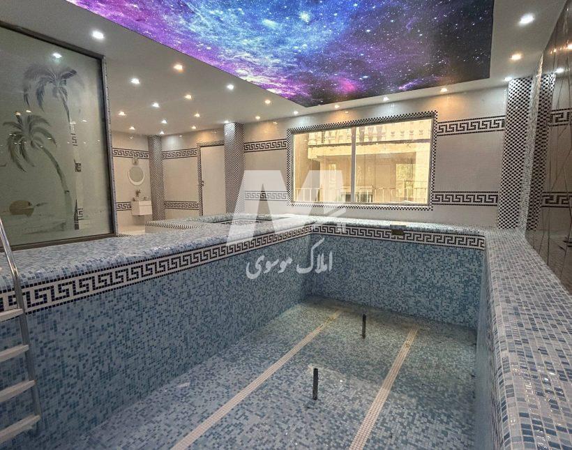 خرید ویلا باغ ۴۵۰ متری نما رومی شهرکی پلاک ۱ جنگل سعادت آباد چمستان | ۳۴۰ متر