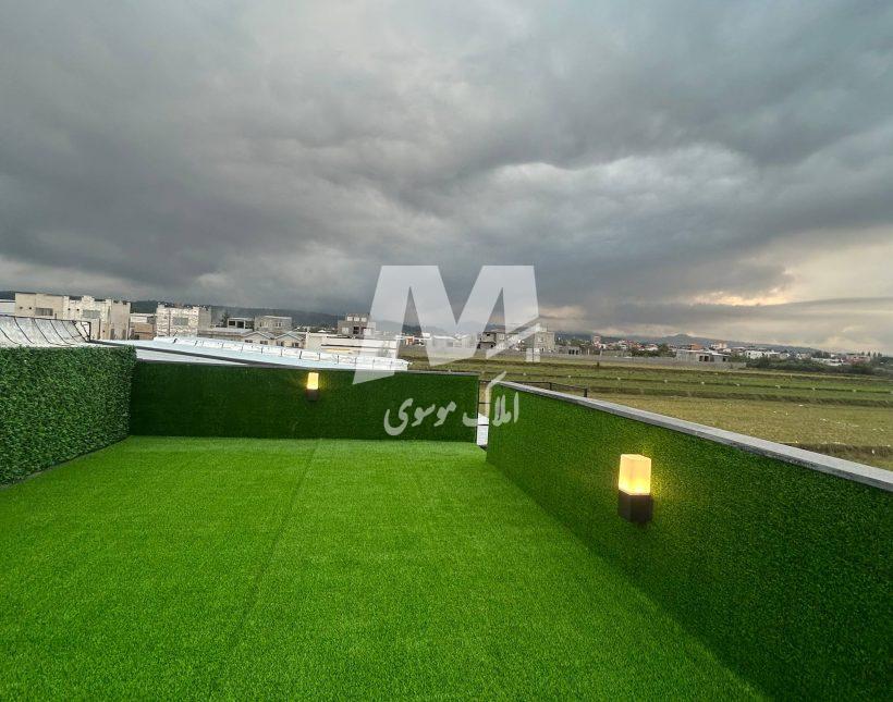 خرید ویلا فلت نمامدرن روفدار جنگلی نعمت آباد چمستان مازندران | ۱۶۰ متر