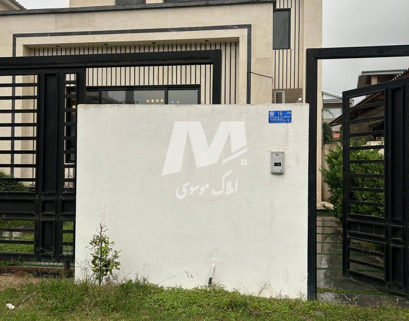 خرید ویلا همکف نما مدرن اقساطی جنگلی نعمت آباد چمستان | ۲۲۰ متر