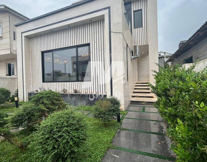 خرید ویلا همکف نما مدرن اقساطی جنگلی نعمت آباد چمستان | ۲۲۰ متر