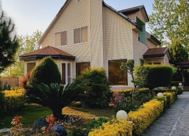 فروش باغ ویلا سرسبز ۴۰۰ متری شهرک برند ایزخورده نور | ۴۰۰ متر