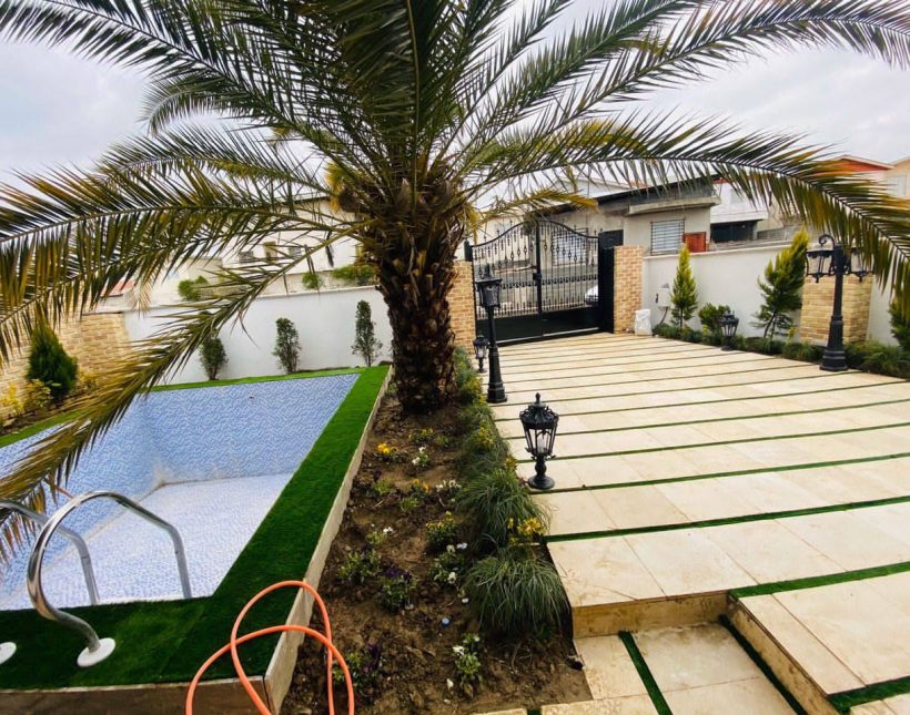 خرید ویلا استخردار مدرن 230 متری منطقه آهودشت چمستان | 230 متر