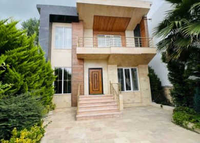 خرید ویلا دوبلکس نما مدرن استخر دار 300 متری سائیج محله آمل | 300 متر