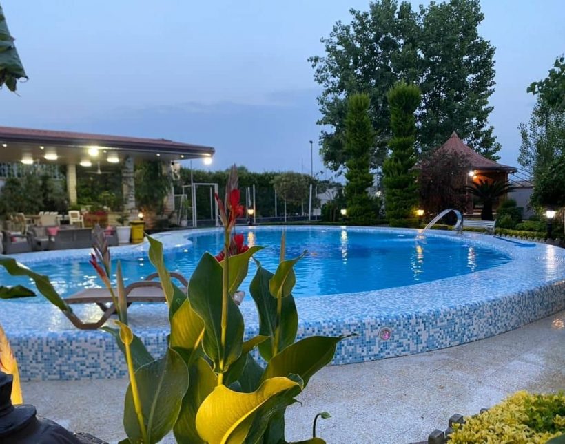 خرید ویلا استخر دار فول امکانات 1500 متری مغانده چمستان | 1500 متر