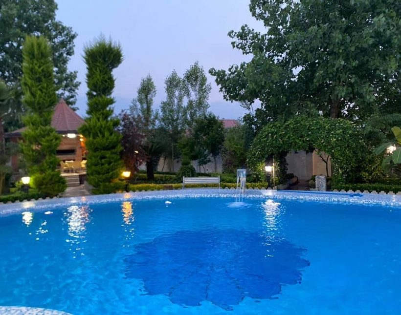 خرید ویلا استخر دار فول امکانات 1500 متری مغانده چمستان | 1500 متر