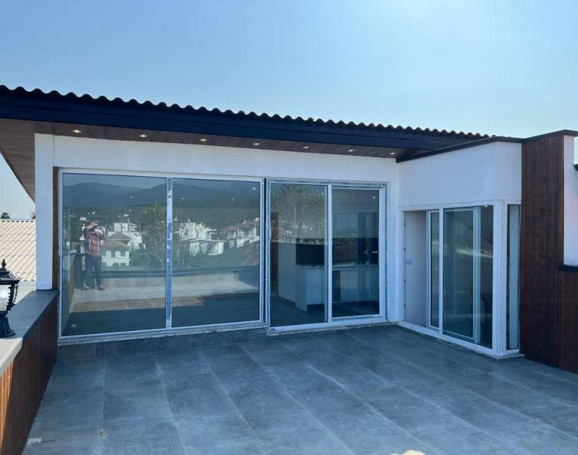 خرید ویلا دوبلکس نما مدرن روف گاردن ویو ابدی 340 متری | 300 متر