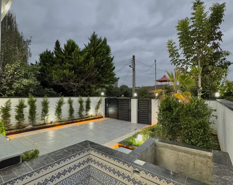 خرید ویلا فلت استخر دار سند تک برگ 230 متری همصفا چمستان | 230 متر