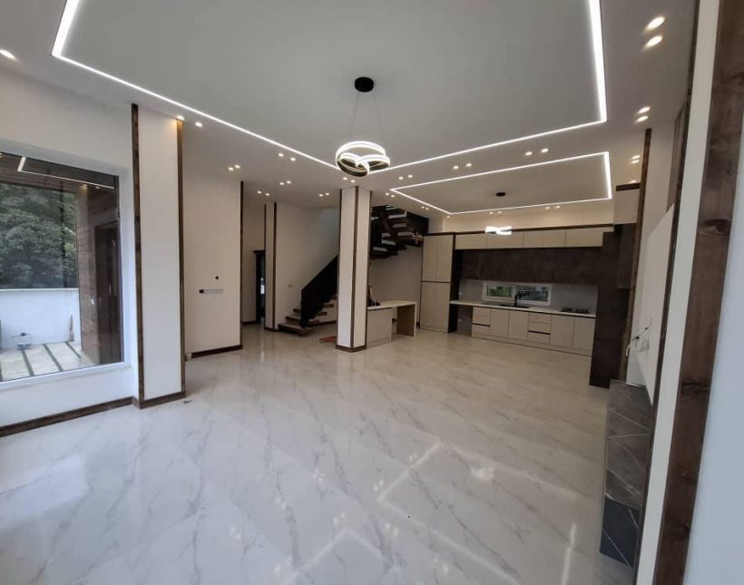 خرید ویلا دوبلکس نما مدرن کامل روف با ویو جنگلی 300 متری ونوش نوشهر | 200 متر