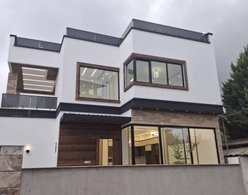 خرید ویلا دوبلکس نما مدرن کامل روف با ویو جنگلی 300 متری ونوش نوشهر | 200 متر