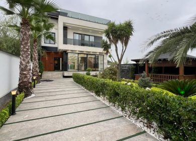 خرید ویلا دوبله نما مدرن استخردار هوشمند 500 متری الیمالات نور | 500 متر