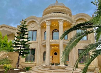 فروش ویلا کاخ سوپر لاکچری ۶۵۰ متر بنا چمستان | ۵۵۰ متر
