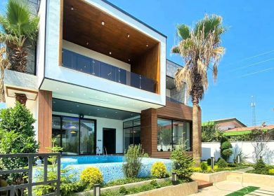 خرید ویلا ۴۳۰ متری با استخر با ویوی ابدی ونوش رویان | ۴۳۰ متر