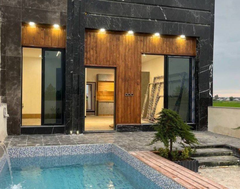 خرید ویلا استخر دار جاده جنگلی در سنگینده چمستان | ۲۰۰ متر