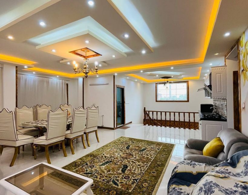 فروش باغ ویلا منطقه سیاه‌کلا چمستان مبله کامل سند شش دانگ | 600 متر