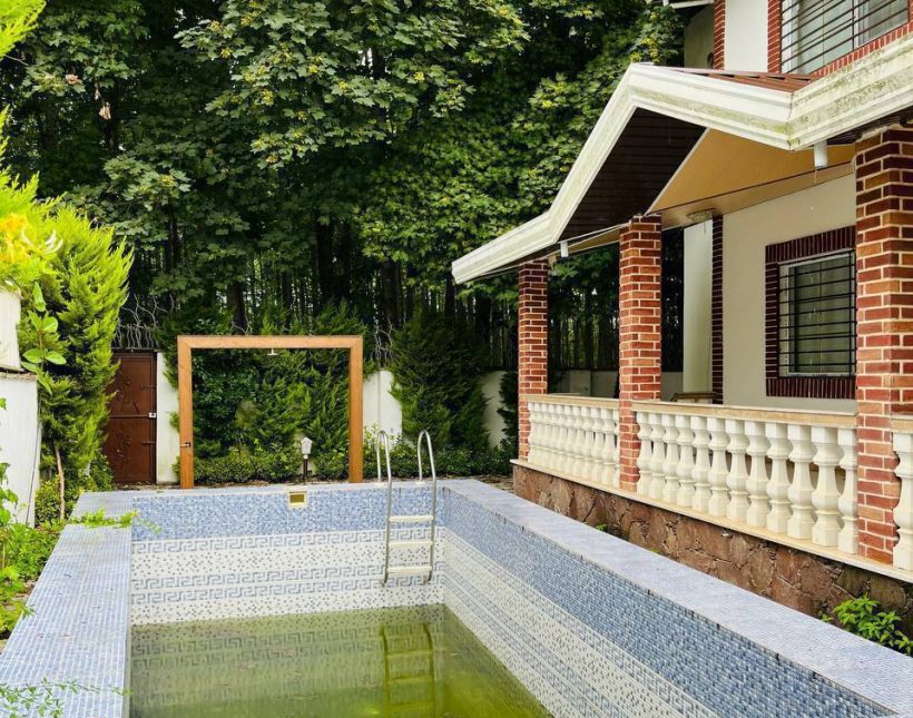 فروش باغ ویلا منطقه سیاه‌کلا چمستان مبله کامل سند شش دانگ | 600 متر