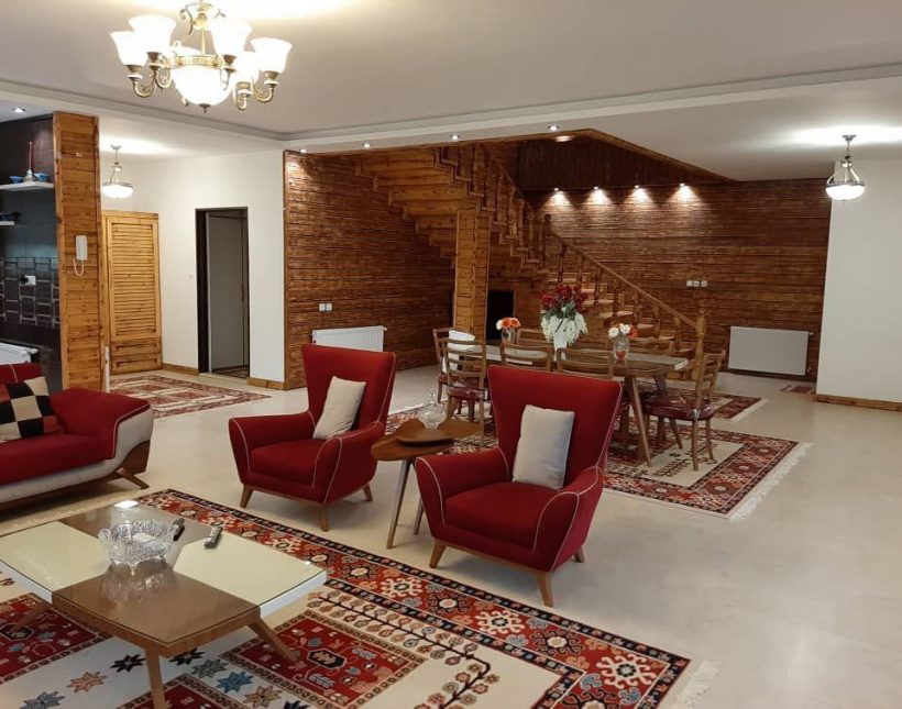 خرید ویلا باغ مبله ۶۰۰ متری در لاویج چمستان | ۶۰۰ متر