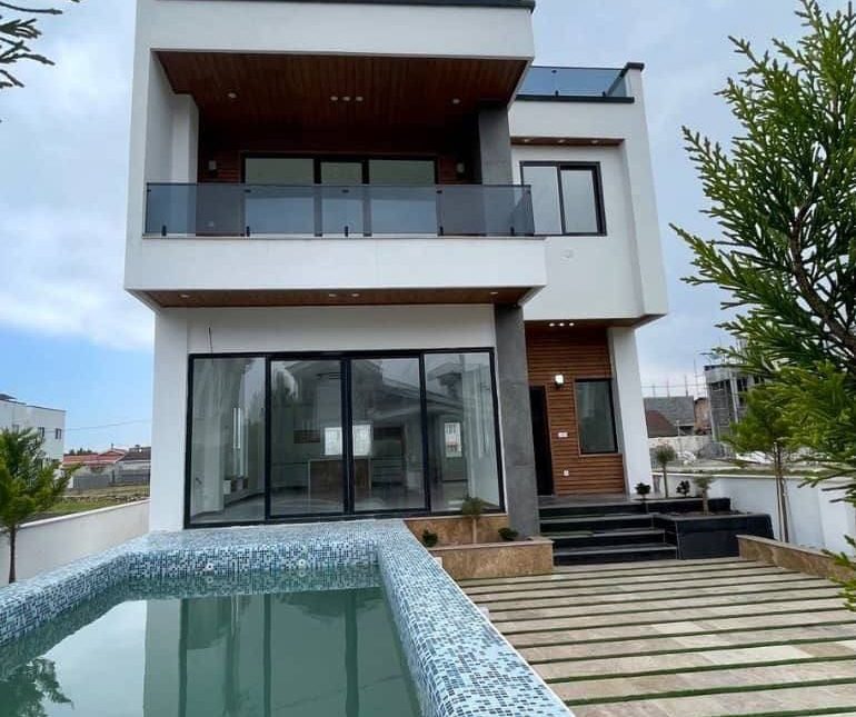 خرید ویلا نوشهر انارور شهرکی ۳ خواب سند ۶ دانگ ویو ابدی دریا جنگل | ۳۷۰ متر