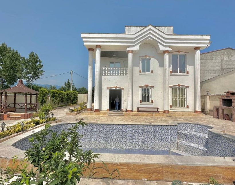 خرید ویلا باغ ۶۰۰ متری معاوضه با خودرو همصفا چمستان | ۶۰۰ متر