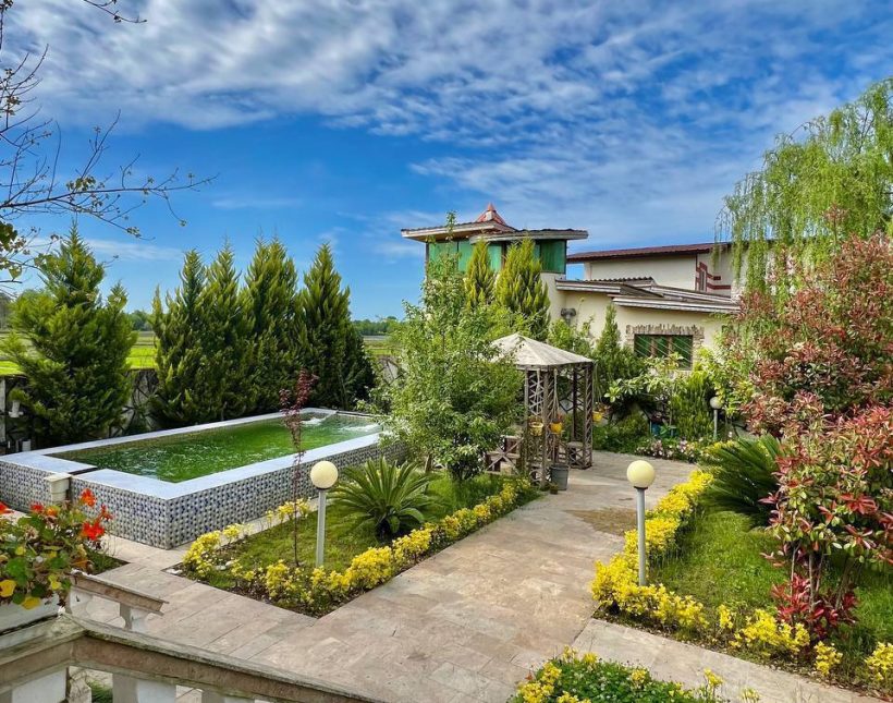 خرید ویلا باغ ۴۰۰ متری در آهودشت چمستان سند تک برگ | ۴۰۰ متر