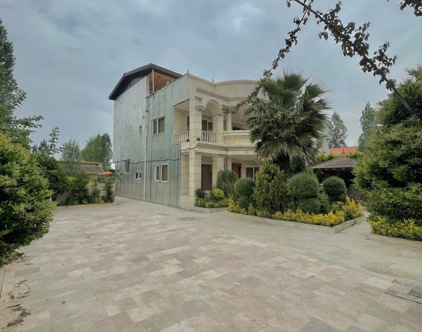 خرید ویلا کاخ نما سنگی ۵۰۰ متری ۴ خوابه همصفا چمستان | ۵۰۰ متر