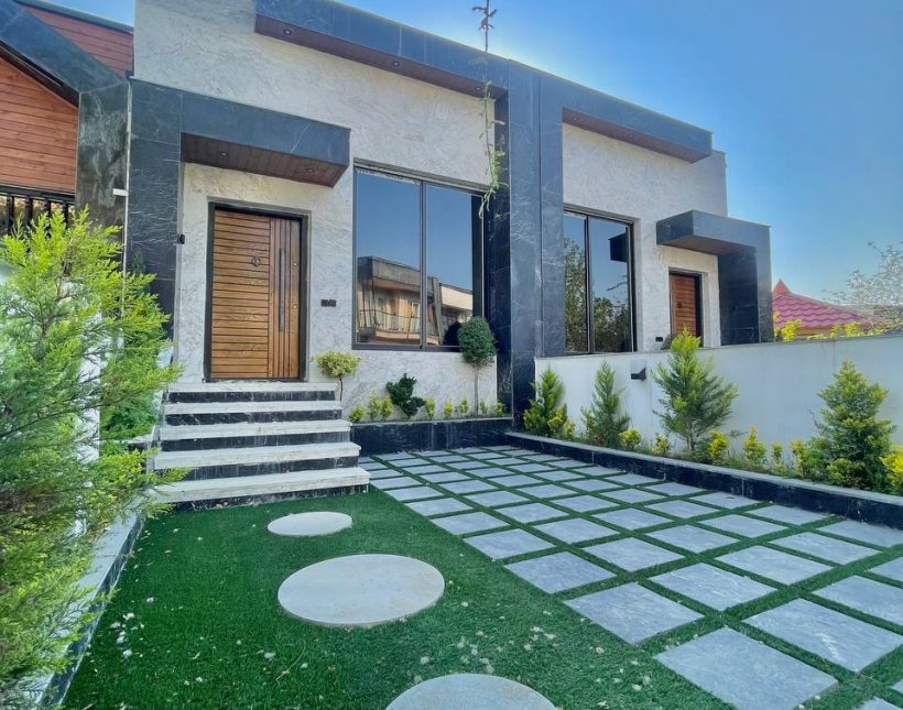 خرید ویلا فلت ۲۰۰ متری همکف سند دار آهودشت چمستان | ۲۰۰ متر