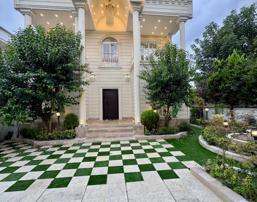 خرید ویلا دوبلکس حیاط دار فول فرنیش سند تک برگ | 300 متر