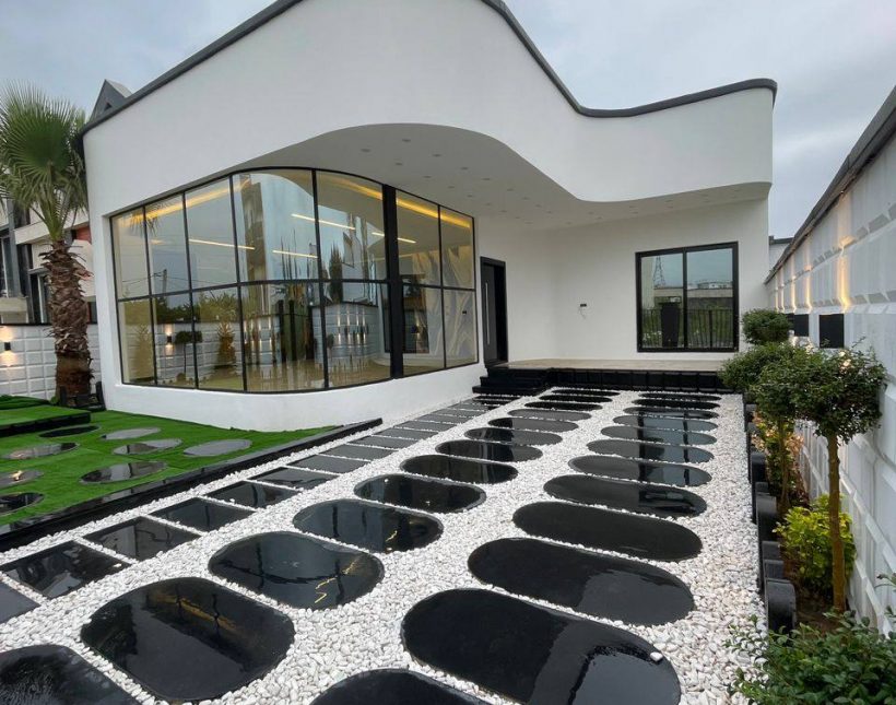 خرید ویلا ۲۲۰ متری سند دار نما خلیجی آپادانا چمستان | ۲۲ متر